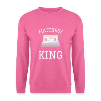 Meilleur vendeur de matelas de lit Docteur - Sweat-shirt Unisexe - rose - Devant
