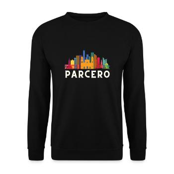 Parcero Colombia Colombian Cartagena Medellin And - Unisex Pullover - Schwarz - Vorne - Alina (178cm) & Michal (187cm)