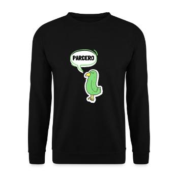 Parcero Colombia Colombian Cartagena Medellin And - Unisex Pullover - Schwarz - Vorne - Alina (178cm) & Michal (187cm)