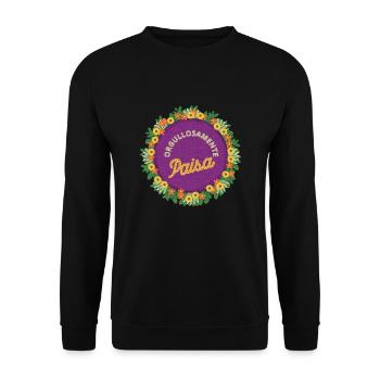 Parcero Colombia Colombian Cartagena Medellin And - Unisex Pullover - Schwarz - Vorne - Alina (178cm) & Michal (187cm)