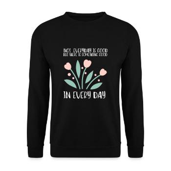 Psoriatic Arthritis Warrior & Chronic PSA - Unisex Pullover - Schwarz - Vorne - Alina (178cm) & Michal (187cm)