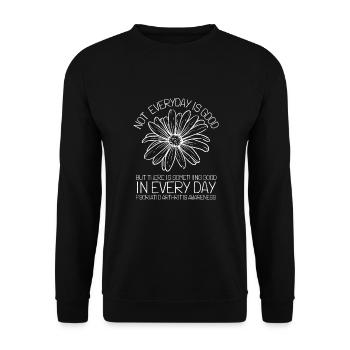 Psoriatic Arthritis Warrior & Chronic PSA - Unisex Pullover - Schwarz - Vorne - Alina (178cm) & Michal (187cm)