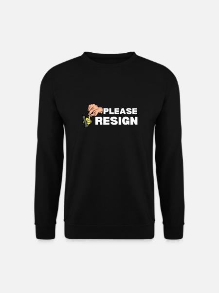 Chess Please Resign - Unisex Sweatshirt - black