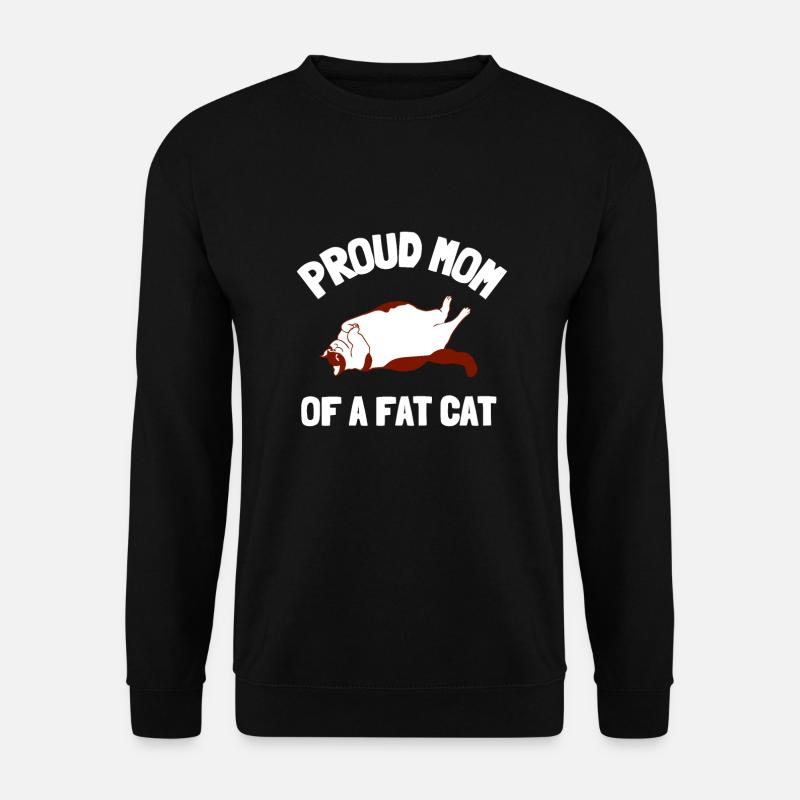 Fat Cat Obesity - Unisex Sweatshirt - black