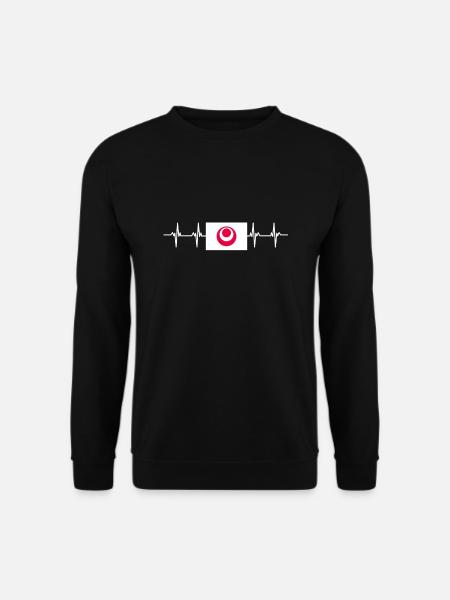 Japan Flag - Okinawa - Unisex Sweatshirt - black