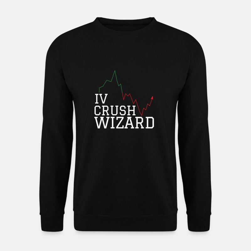 Volatility Options Trading Trader - Unisex Sweatshirt - black