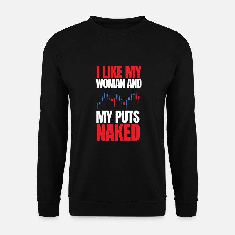 Volatility Options Trading Trader - Unisex Sweatshirt - black