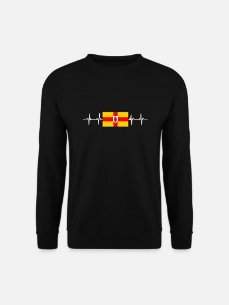 Irlande irlandaise Drapeau de l’Ulster - Sweat-shirt Unisexe - noir