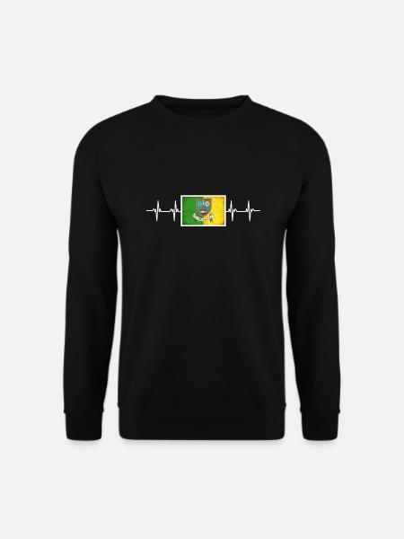 Irish Ireland Meath Flag - Unisex Sweatshirt - black