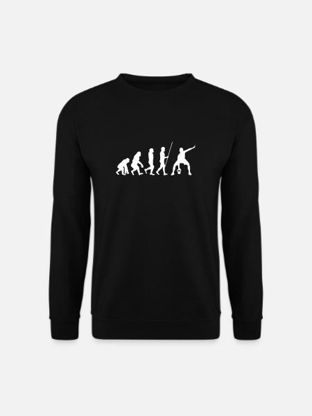 Kettlebell Workout Retro Fitness Gym - Unisex Pullover - Schwarz
