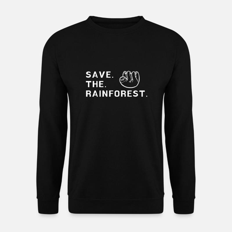 Save The Rainforest - Unisex Sweatshirt - black