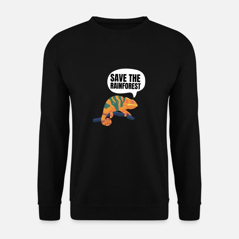 Save The Rainforest - Unisex Pullover - Schwarz