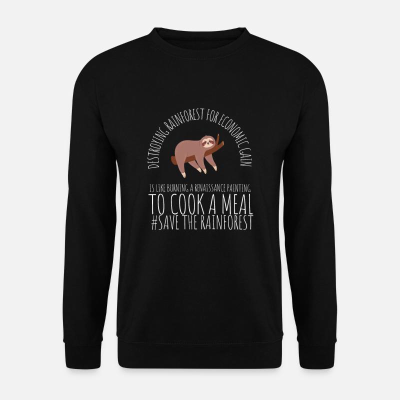 Save The Rainforest - Unisex Sweatshirt - black