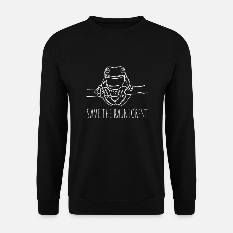 Save The Rainforest - Unisex Sweatshirt - black