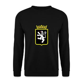Italie Italien Vallée d’Aoste - Sweat-shirt Unisexe - noir - Devant - Alina (178cm) & Michal (187cm)