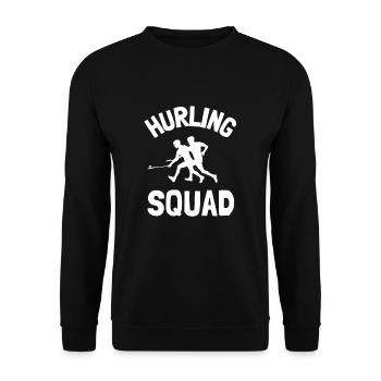 Irish Dublin Hurling - Unisex Pullover - Schwarz - Vorne - Alina (178cm) & Michal (187cm)