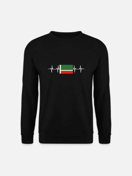 Russian Flag - Chechnya - Unisex Sweatshirt - black