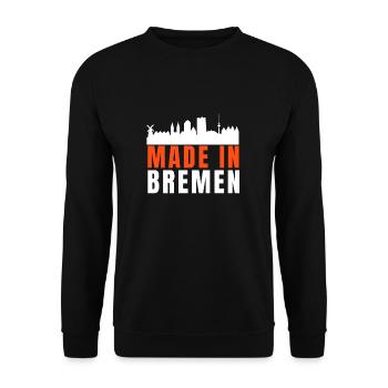 Bremen Town Musicians - Unisex Pullover - Schwarz - Vorne - Alina (178cm) & Michal (187cm)
