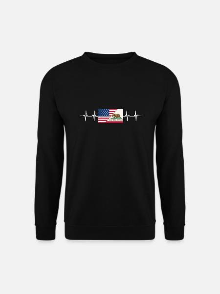 California This Place - Unisex Sweatshirt - black