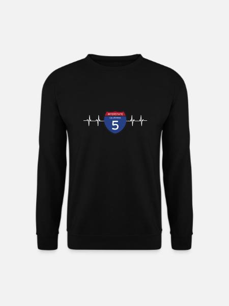 California This Place - Unisex Sweatshirt - black