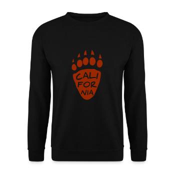 California This Place - Unisex Sweatshirt - black - Front - Alina (178cm) & Michal (187cm)