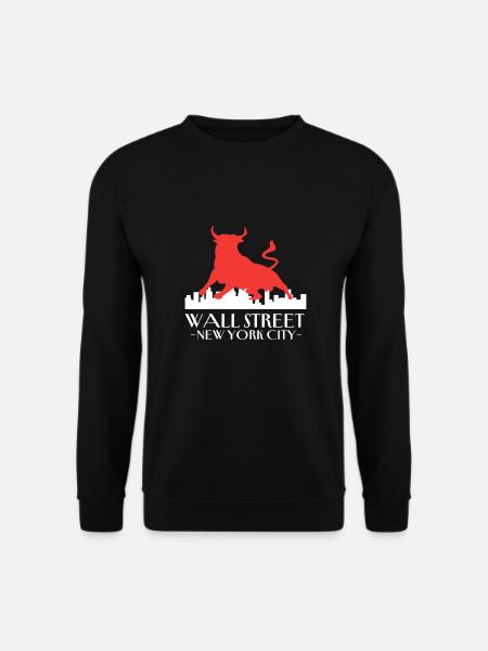 NY Stock Exchange Bull - Unisex Pullover - Schwarz