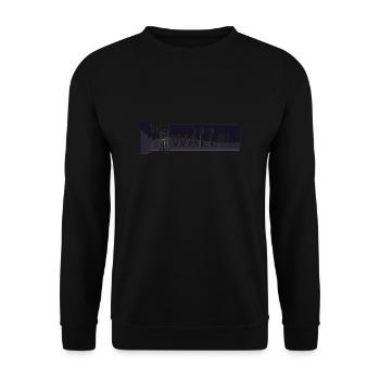 NY Stock Exchange Bull - Unisex Sweatshirt - black - Front - Alina (178cm) & Michal (187cm)