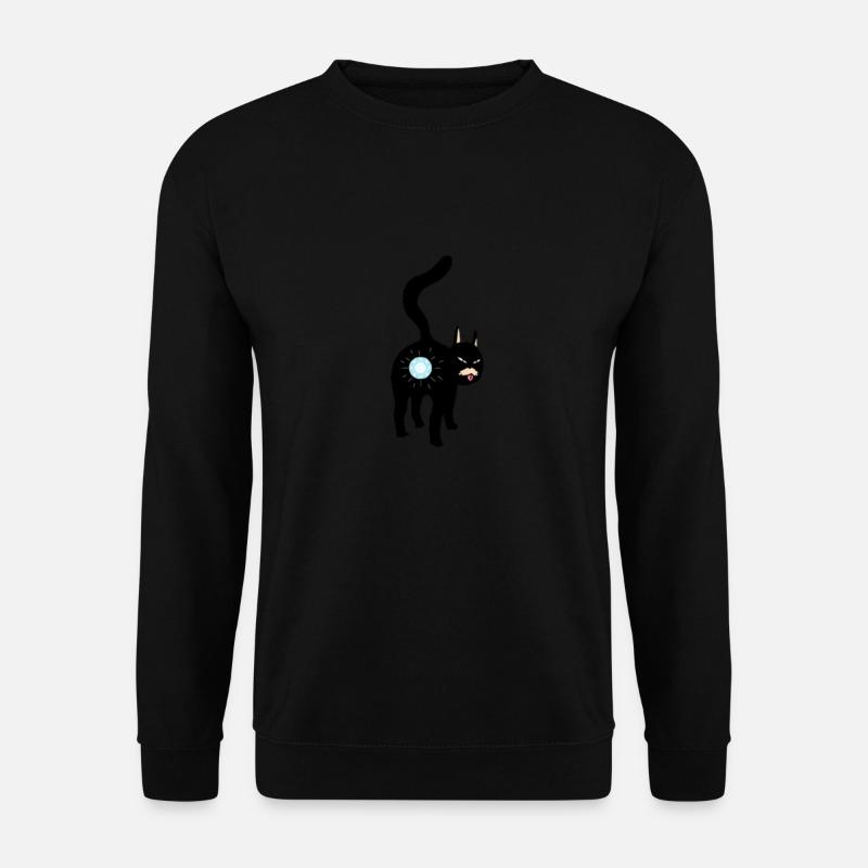 Cat Butthole - Unisex Sweatshirt - black