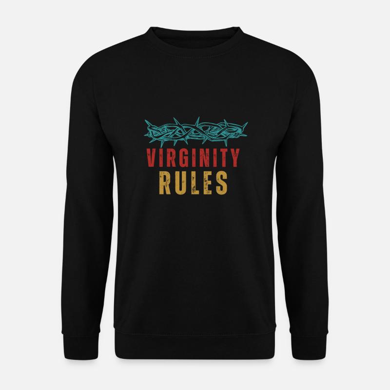 Christian Church - Virginity Rules - Unisex Pullover - Schwarz