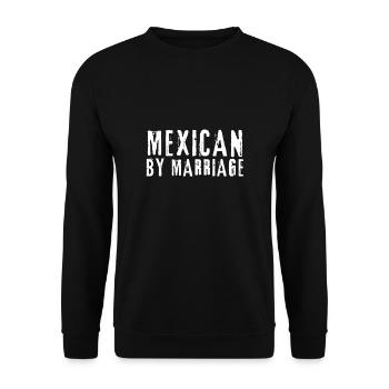 Italia - Italien par mariage - Sweat-shirt Unisexe - noir - Devant - Alina (178cm) & Michal (187cm)