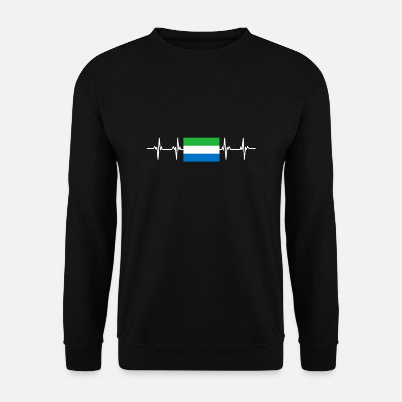 African Flag - Sierra Leone - Unisex Sweatshirt - black