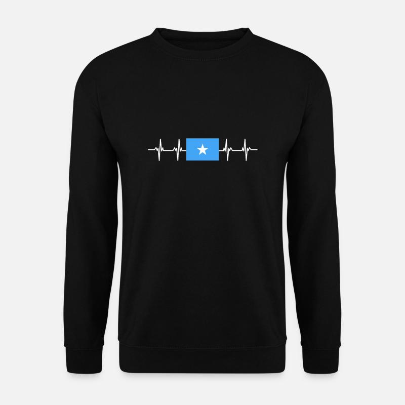 African Flag - Somalia - Unisex Pullover - Schwarz