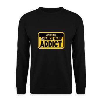Sumo Stew - Hot Pot Chanko Hub - Unisex Sweatshirt - black - Front - Alina (178cm) & Michal (187cm)