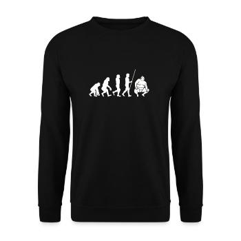Sumo Stew - Hot Pot Chanko Hub - Unisex Sweatshirt - black - Front - Alina (178cm) & Michal (187cm)