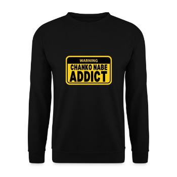 If you think I'm cute, you should see my girlfriend - Unisex Sweatshirt - black - Front - Alina (178cm) & Michal (187cm)