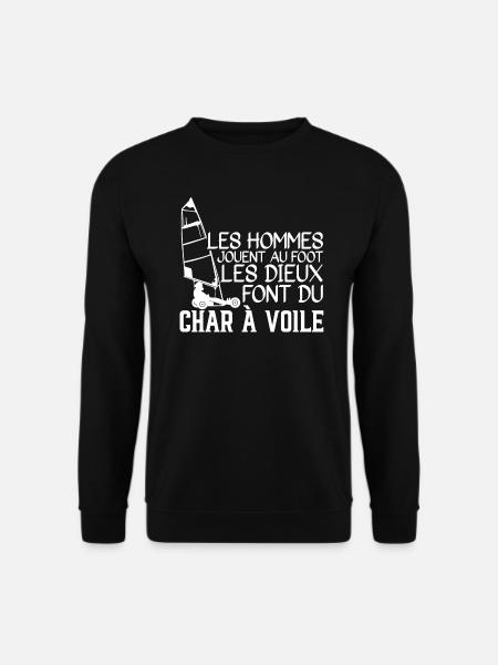 Les Dieux Font Du Char à Voile - Sweat-shirt Unisexe - noir