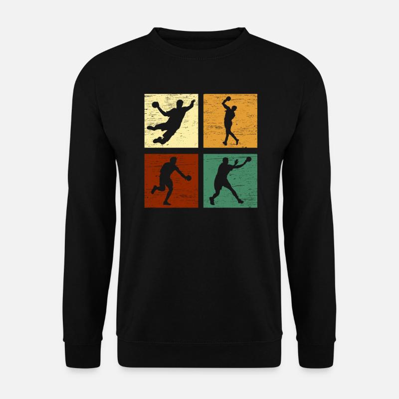 Handball Handball - Unisex Pullover - Schwarz