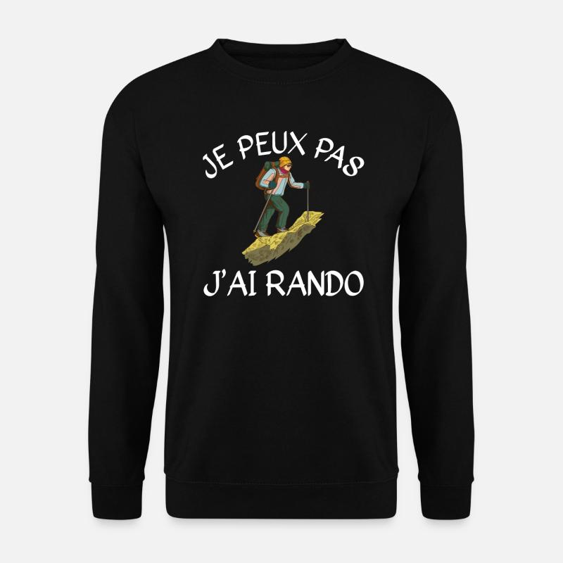 I Can't I Rando - Unisex Sweatshirt - black