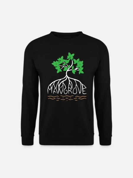 Mangrove Save World - Unisex Sweatshirt - black