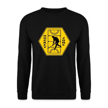Hockey Hockey Club Joueurs de hockey Zone de hockey - Sweat-shirt Unisexe - noir - Devant - Alina (178cm) & Michal (187cm)