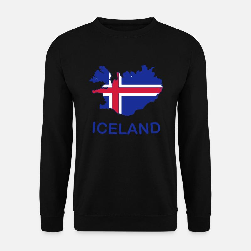 Island - Unisex Pullover - Schwarz