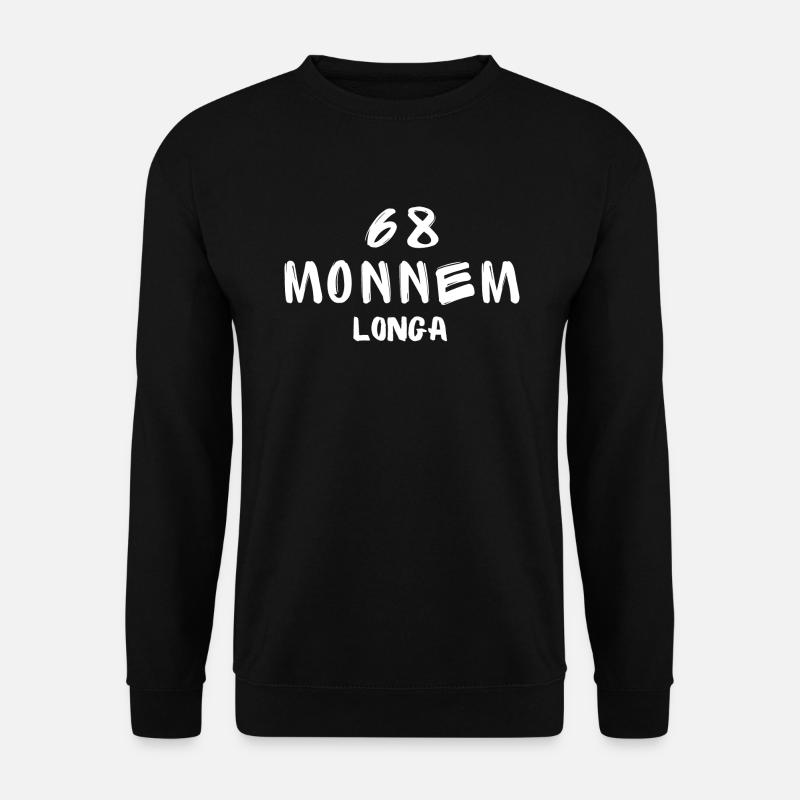 68 Monnem longa - Unisex Pullover - Schwarz