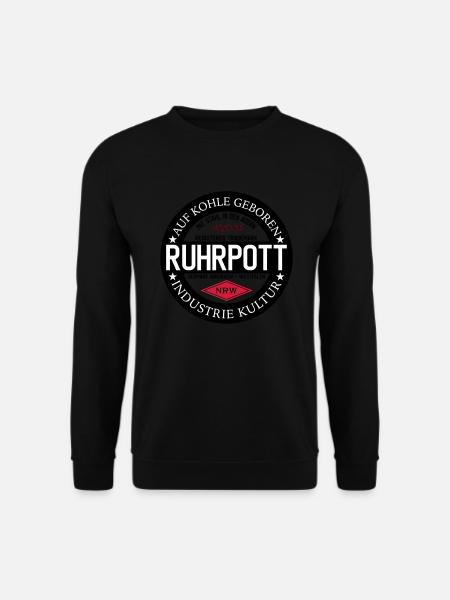 Logo Ruhrpott - Unisex Pullover - Schwarz