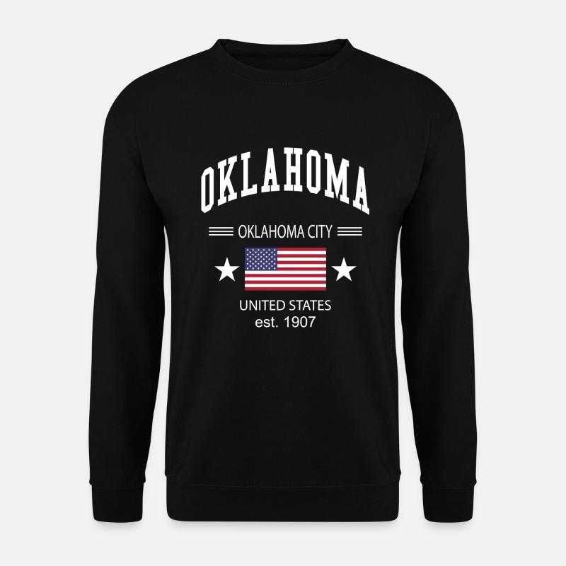 Oklahoma - Unisex Pullover - Schwarz