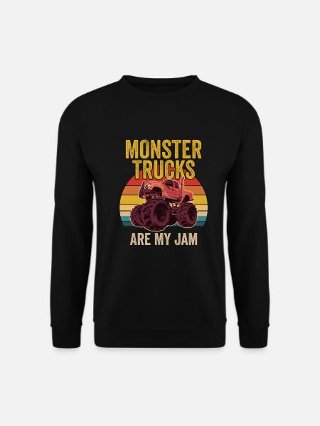Monster Trucks - Monster Trucks Are My Jam - Unisex Sweatshirt - black