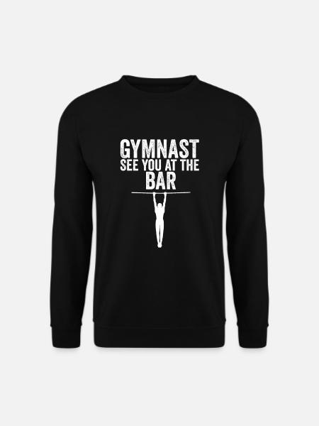 Männlicher Turner - Turner Wir sehen uns an der Bar - Unisex Pullover - Schwarz