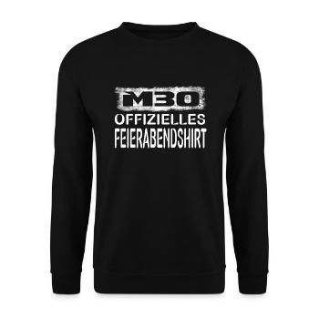 CNC Fräser Beruf Zerspanungsmechaniker Feierabend - Unisex Pullover - Schwarz - Vorne - Alina (178cm) & Michal (187cm)