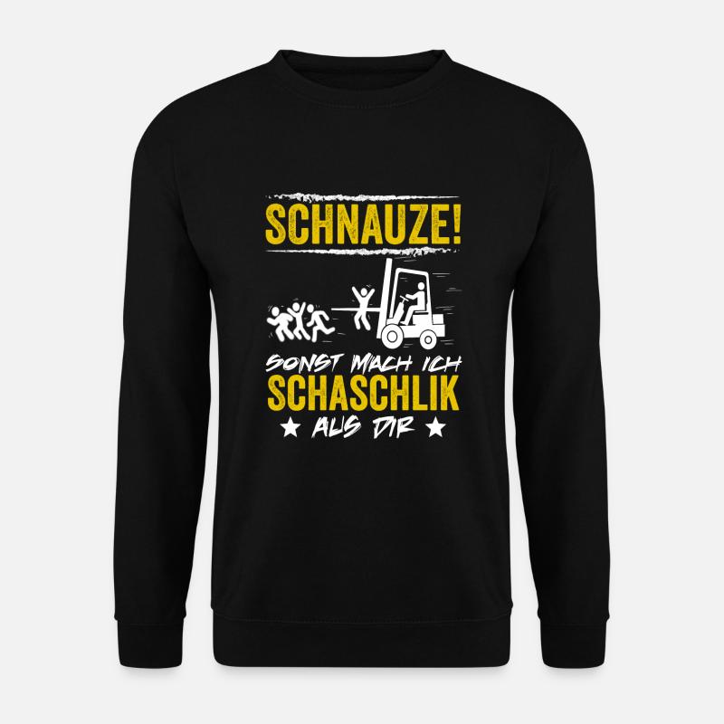 Lagerist Gabelstapler Stapler Staplerfahrer - Unisex Pullover - Schwarz