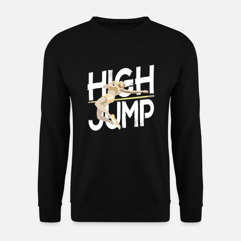 High Jump - High Jumper - Unisex Sweatshirt - black
