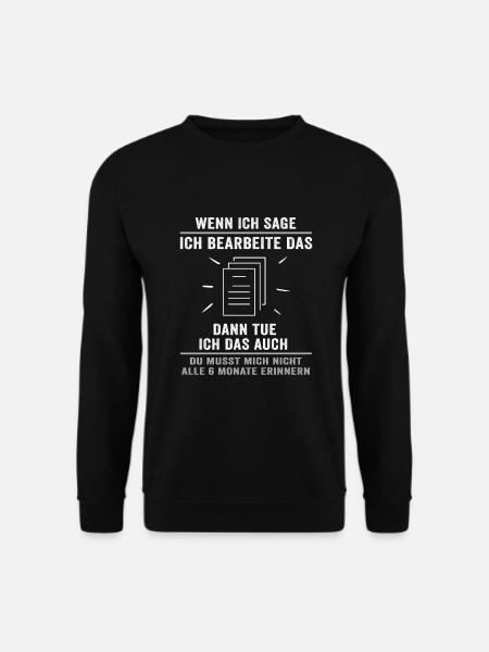 Beamter auf Lebenszeit Verbeamtung Beamten - Unisex Pullover - Schwarz